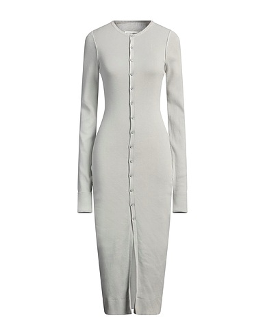 MM6 MAISON MARGIELA Hemdkleid Hellgrau 70% Baumwolle, 30% Polyamid