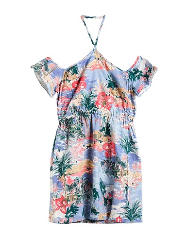 TWINSET Dress Pastel blue 55% Linen, 45% Cotton
