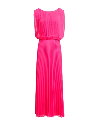 CARACTÈRE Long dress Fuchsia 100% Polyester