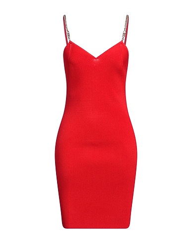 MICHAEL MICHAEL KORS Sheath dress Red 71% Recycled viscose, 16% Polyester, 12% Nylon, 1% Elastane
