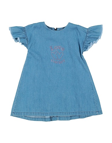 LOVE THERAPY Vestido para bebé  Blue 100% Cotton