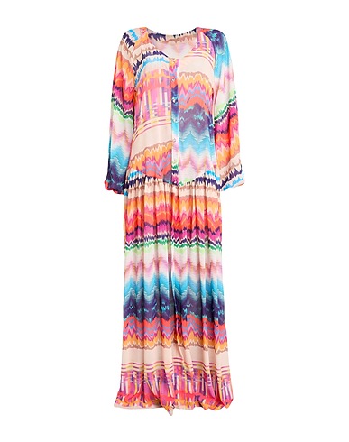 ME FUI Long dress Azure 100% Polyester