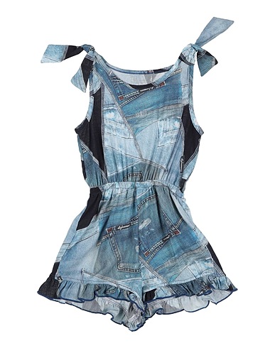 4GIVENESS Tutina Baby  Blu 100% Viscosa