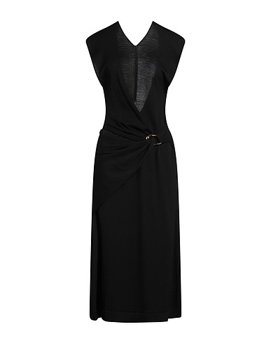 JIL SANDER Knit dress Black 100% Virgin Wool