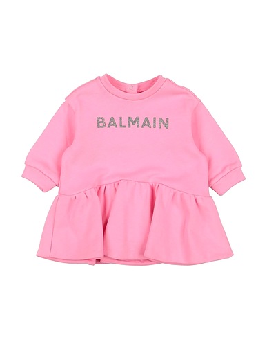 BALMAIN Vestido para bebé  Pink 100% Cotton