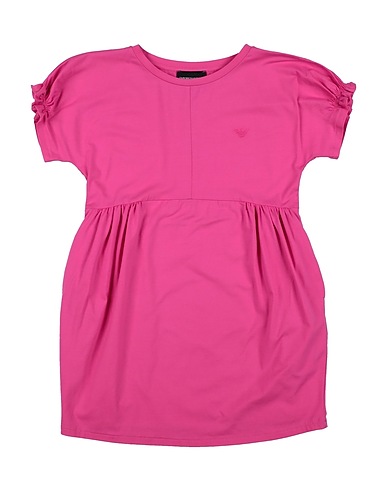 EMPORIO ARMANI Dress Fuchsia 90% Cotton, 10% Elastane