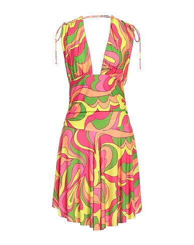ME FUI Short dress Fuchsia 92% Polyester, 8% Elastane