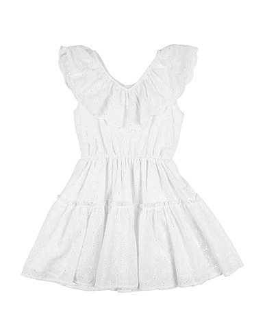 MEILISA BAI Dress White 100% Cotton