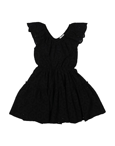 MEILISA BAI Dress Black 100% Cotton