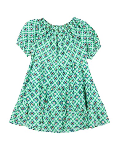MEILISA BAI Dress Green 100% Cotton