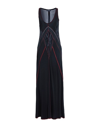 DIESEL BLACK GOLD Long dress Black 100% Rayon
