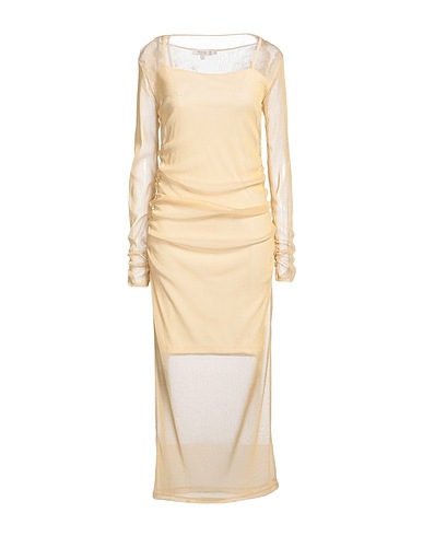 PLEASE Long dress Marigold 60% Polyamide, 40% Metal, Polyester