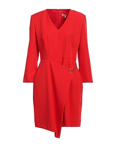 KOCCA Sheath dress Red 91% Polyester, 9% Elastane
