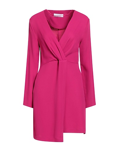 KAOS Short dress Fuchsia 98% Viscose, 2% Elastane