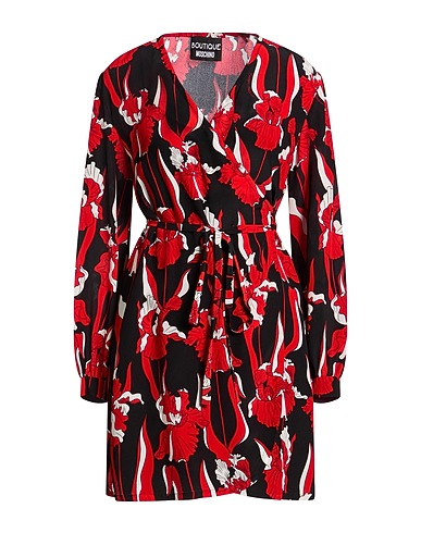 BOUTIQUE MOSCHINO Short dress Red 100% Silk