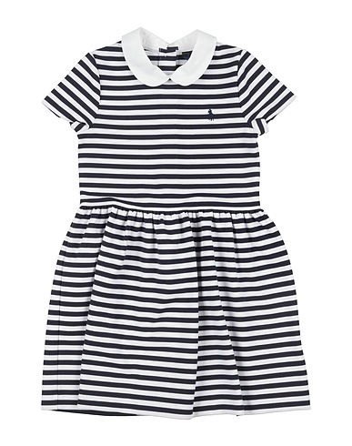 POLO RALPH LAUREN Dress Striped Ponte Dress
 Navy blue 69% Polyester, 29% Viscose, 2% Elastane, Cotton