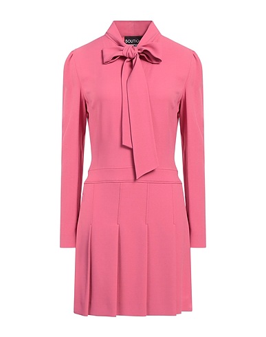 BOUTIQUE MOSCHINO Office dress Magenta 53% Acetate, 47% Viscose
