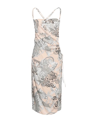 ICEBERG Vestito midi Rosa chiaro 100% Viscosa