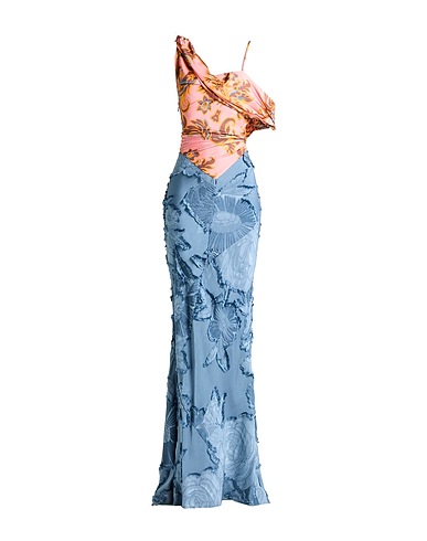 ETRO Long dress Slate blue 100% Viscose