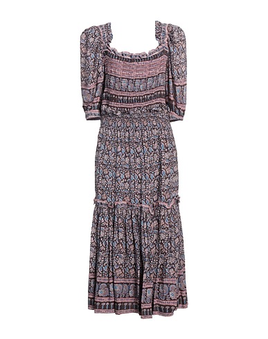 SEA Long dress Chocolate brown 100% Viscose