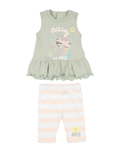 GUESS Babykleidung-Set  Säuregrün 95% Baumwolle, 5% Elastan