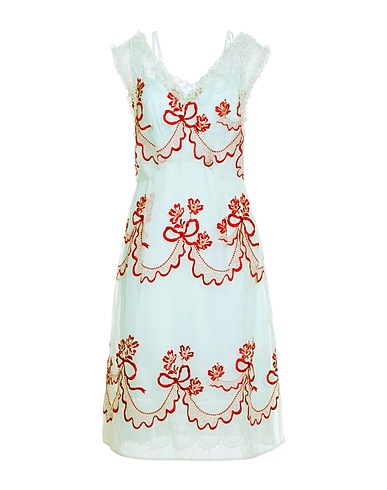 SIMONE ROCHA Midi dress Light green 100% Polyamide