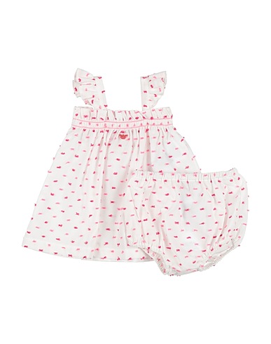 EMPORIO ARMANI Vestido para bebé  White 100% Cotton