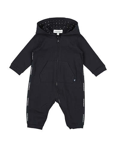 EMPORIO ARMANI Tutina Baby  Blu notte 97% Cotone, 3% Elastan, Poliestere