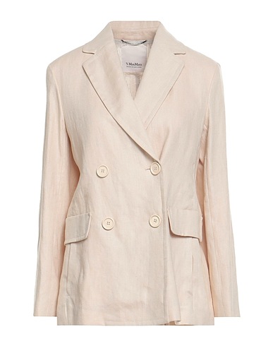 'S MAX MARA Blazer Cream 100% Linen