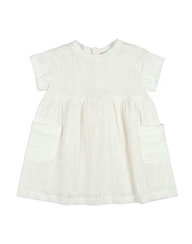 LALALÙ Vestido para bebé  Ivory 100% Cotton