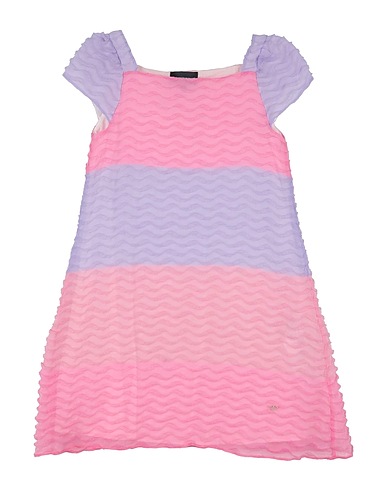 EMPORIO ARMANI Dress Pink 40% Cotton, 36% Polyamide, 24% Polyester