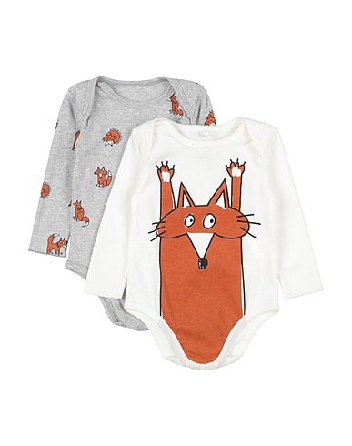 STELLA McCARTNEY KIDS Baby bodysuit White 100% Cotton