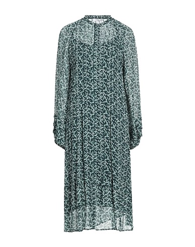 SAMSØE Φ SAMSØE Midi dress Dark green 100% Viscose