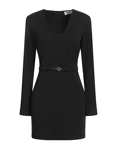 GAëLLE Paris Elegant dress Black 95% Polyester, 5% Elastane