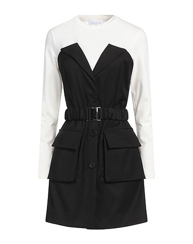 GAëLLE Paris Blazerkleid Schwarz 62% Polyester, 35% Rayon, 3% Elastan