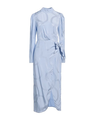 HUGO Midi dress Sky blue 100% Viscose