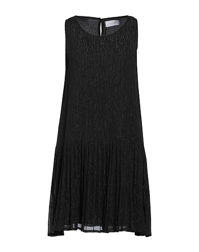 GAëLLE Paris Short dress Black 100% Polyester, Elastane