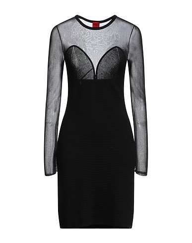 HUGO Mini dresses 76% Viscose, 24% Polyamide