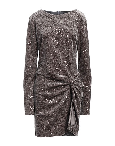 GAëLLE Paris Sheath dress Taupe 95% Polyester, 5% Elastane