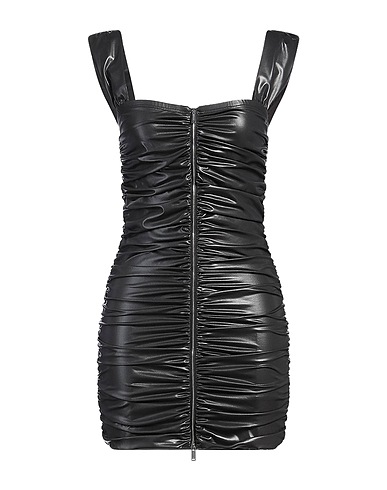 DSQUARED2 Sheath dress Black 78% Polyester, 22% Elastane