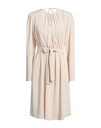 TOY G. Midi dress Beige 100% Polyester
