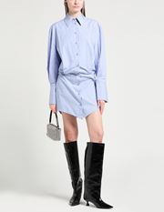 THE ATTICO Короткие платья голубой