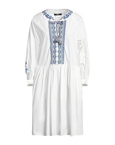 WEEKEND MAX MARA Летнее платье 100% Хлопок, Вискоза