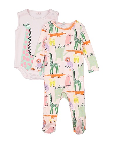 STELLA McCARTNEY KIDS Strampelanzug für Babys Hellrosa 100% Baumwolle