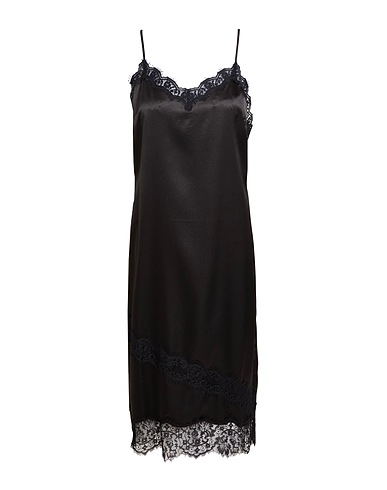 TWINSET Vestito midi Nero 100% Poliestere