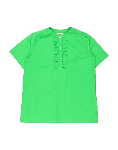 MAAN Solid colour shirts & blouses 95% Cotton, 5% Elastane