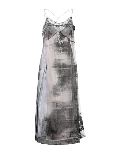 MAISON MARGIELA Vestito elegante Lilla 100% Seta, Cupro, Viscosa, Poliammide
