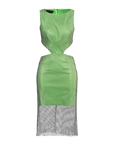 TASSOS MITROPOULOS Midi dress Green 60% Polyester, 36% Polyamide, 4% Elastane