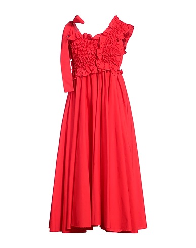 MEIMEIJ Midi dress Red 100% Cotton