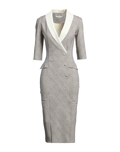 CHIARA BONI LA PETITE ROBE Midi dress Beige 72% Polyamide, 28% Elastane